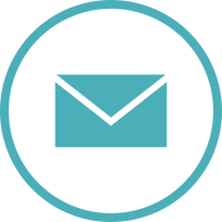 Mail Envelope Blue Line  Icon